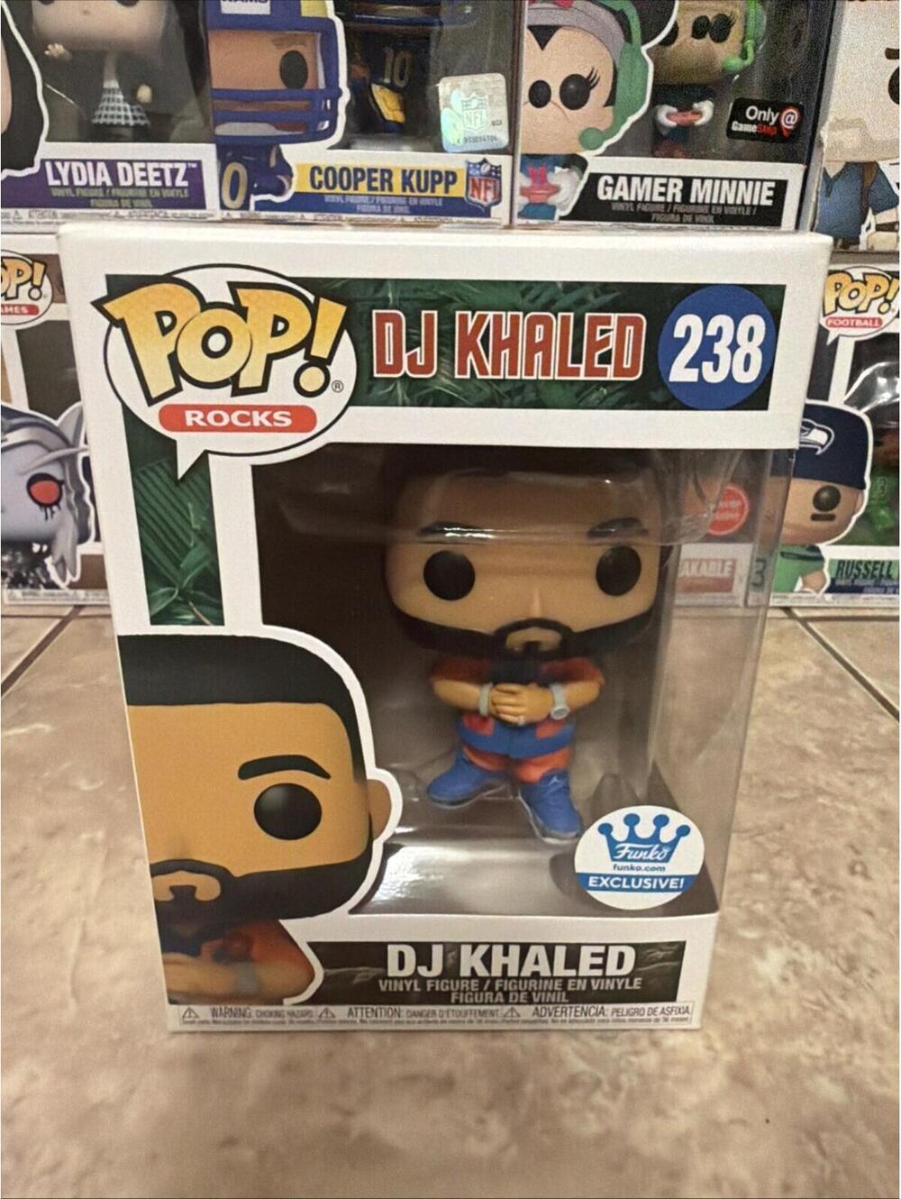 Funko Pop! Vinyl: DJ Khaled - Funko (Exclusive) #238 With Pop Protector